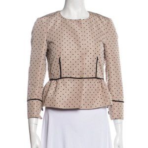 Red Valentino Vintage Polka Dot Evening Jacket XS
